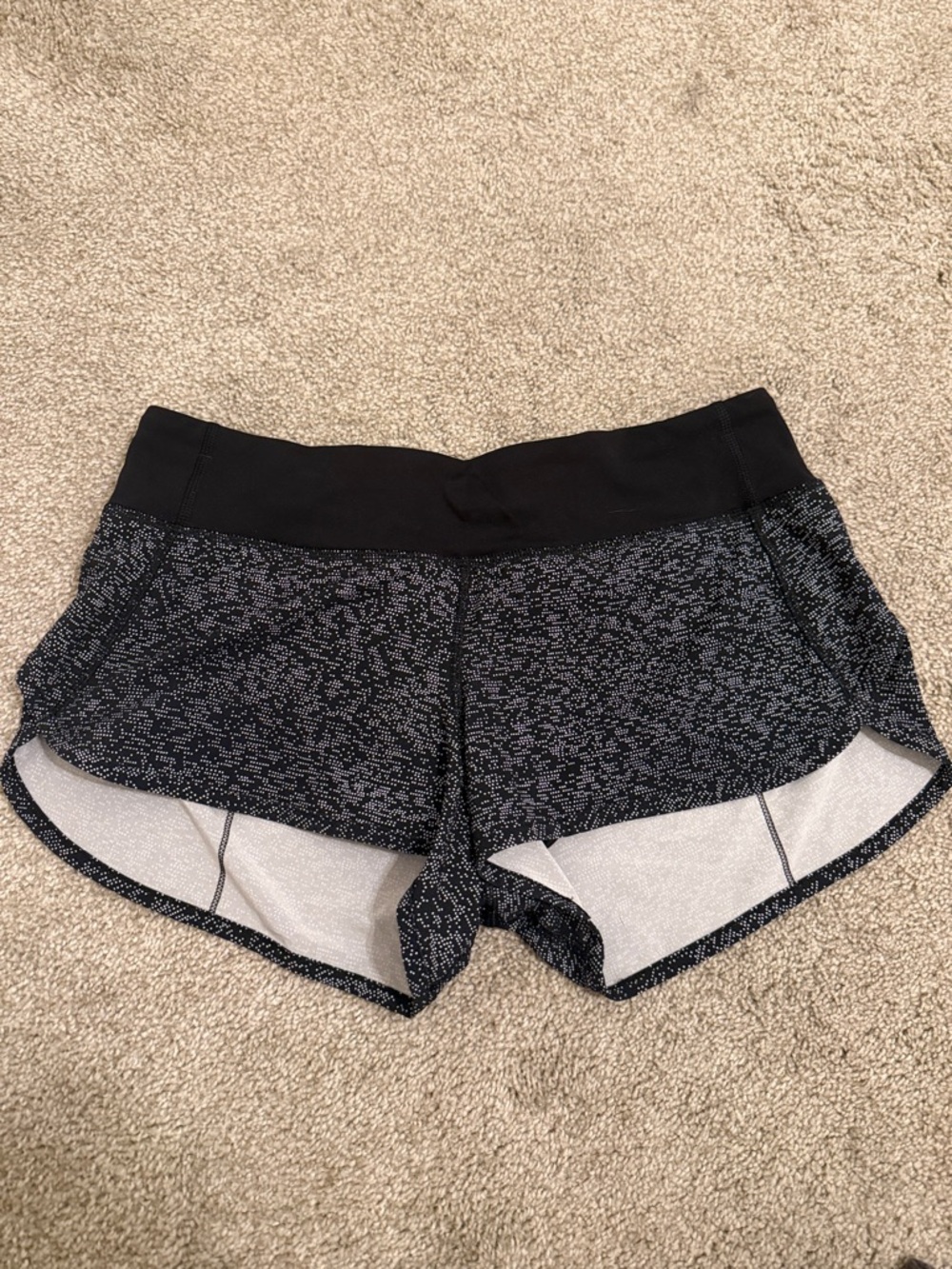 lululemon athletica Black Athletic Shorts